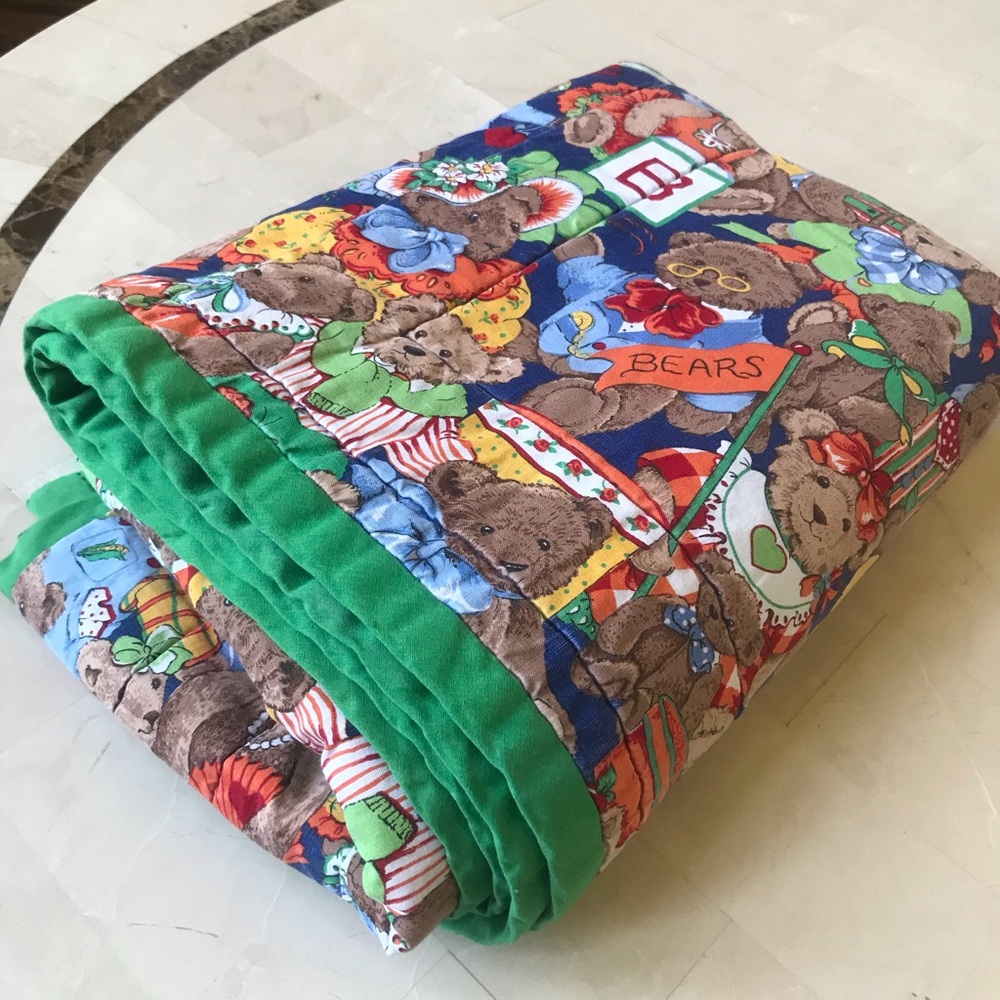 Kids double sided quilt